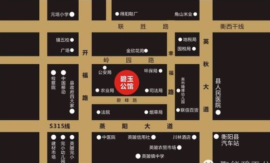 区位图 